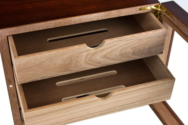 Humidor Cabinet Mini Wood Optic